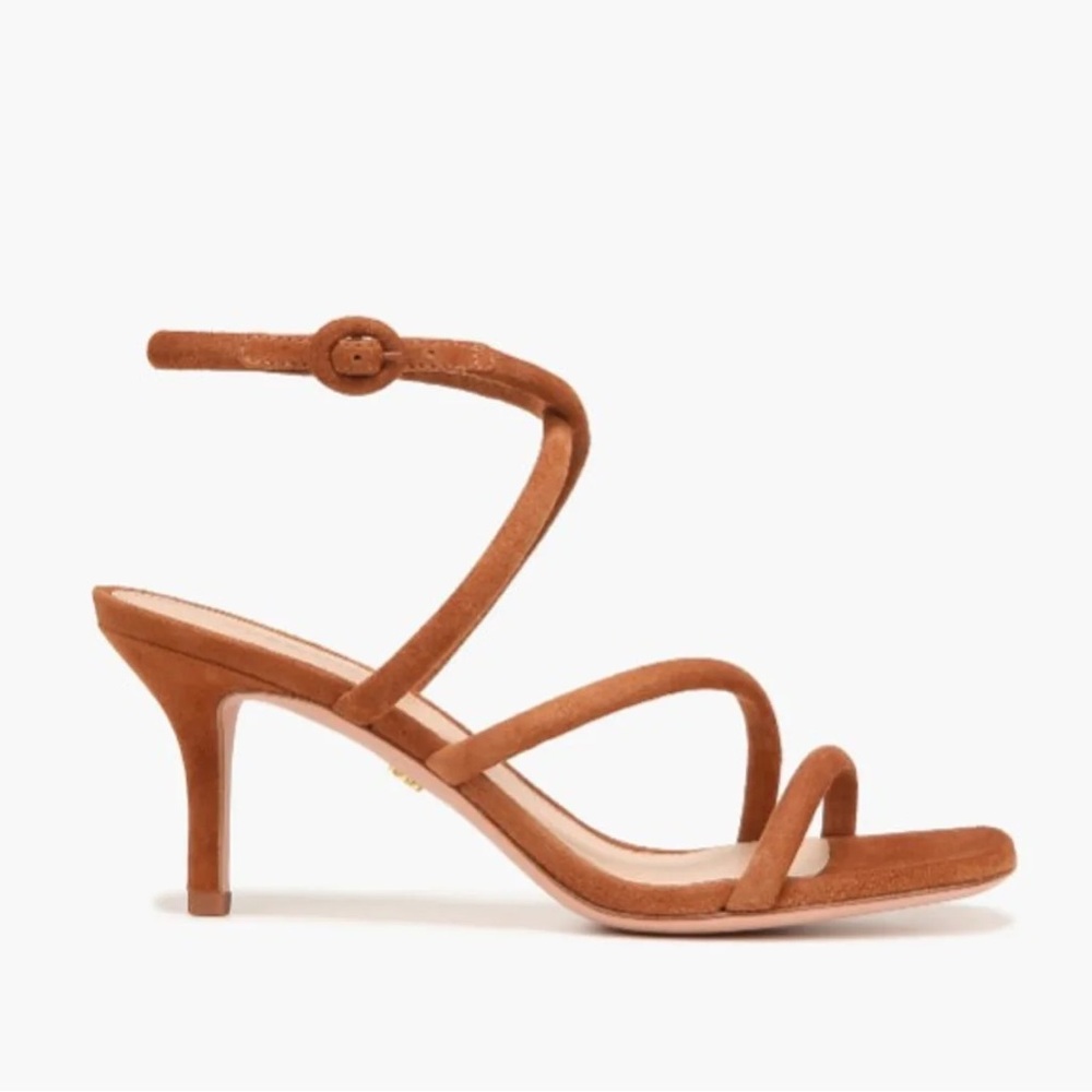 Veronica Beard Women's Mariel Ankle Strap Heel Sandal